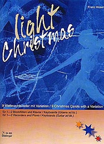 Light Christmas. Blockflöte, Klavier, Gitarre