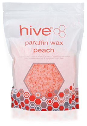 Hive Options Peach Paraffin Wax Pellets - Soften and Hydrates The Skin - 700g
