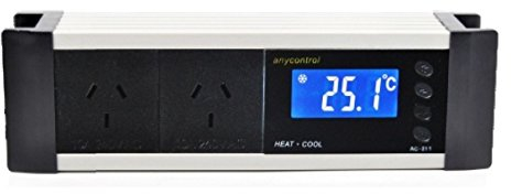 Digitaler Thermostat Thermometer Heiz- und Kühlregeleinrichtung Gewächshaus Aquarium Terrarium *EU-Stecker* TX4