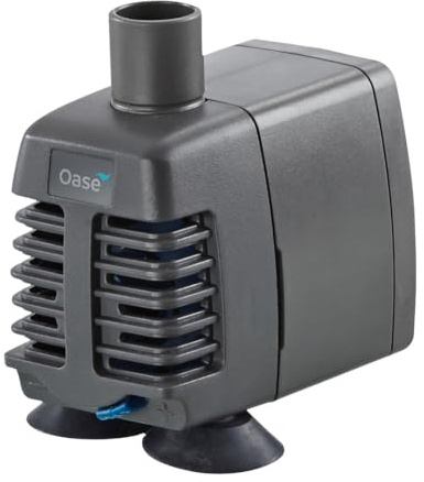 OASE 42654 OptiMax 500, Aquarium Pumpe für Süß und Meerwasser Aquarien, regulierbarer Wasserdurchfluss, 500 l/h, 5 W