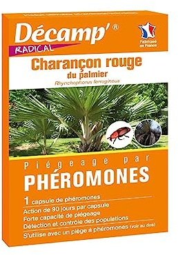 Décamp' - Phéromone Contre Le charançon Rouge du Palmier (1 Capsule)