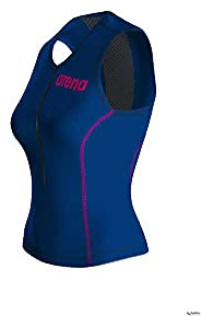 ARENA Powerskin St 2.0 - Maglia da Triathlon da Donna, Donna, Maglia da Triathlon., 001507, Royal/Rosa., M