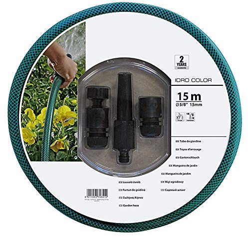 Suinga - Tubo per irrigazione giardino 15 mm 1/2 3 strati, 25 metri