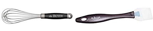DE BUYER -2610.35 -fouet professionnel fils inox goma 35cm & 4807.00N -pinceau patissier silicone l.19 cm
