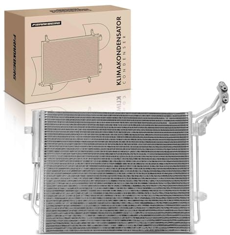 Frankberg Kondensator Klimaanlage mit Trockner mit Halter Kompatibel mit Alham.bra 710 711 1.4L 2.0L 2010-2022 Shar.an 7N1 7N2 1.4L 2.0L 2010-2019 Replace# 7N0820411C