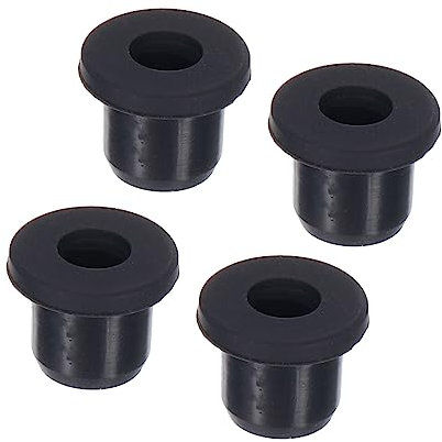 sourcing map 4Pcs T Shape Rubber Grommet Mount Dia 10mm ID 6mm H 11mm Seal Protection Cable Grommets Flexible for Cable Pipe