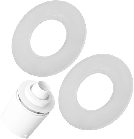 Guarnizione a campana di sollevamento, 2 pz, 63 x 32 x 3 mm, sostitutiva per l'art. 816.418.418. 816.418.00.1, 818.109, compatibile con molte cassette a parete e da incasso GEBERIT