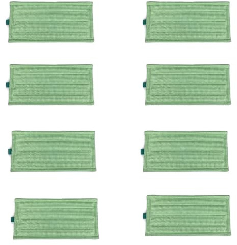 8 Stück Mopptücher, Mikrofasertuch Kompatibel mit Kobold SP600 SP600S, Vorwerk MF600 SP600, SPB100 und SP7 Staubsauger