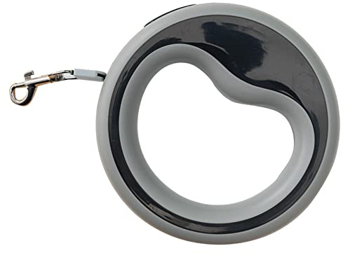 Akozon Ausziehbare Hundeleine Kreis-Design Automatisch