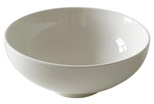 Ensaladeras Cuenco Grande De Cerámica Blanco Simple, Cuenco For Sopa, Cuenco For Fideos, Cuenco For Pasta Tazones para la Cena