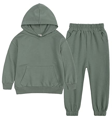 Survêtement enfant jogging garçon sport tout-petit enfant bébé fille garçon printemps hiver uni manches longues pantalon sweat à capuche costume ensemble garçon vêtements de sport survêtement été