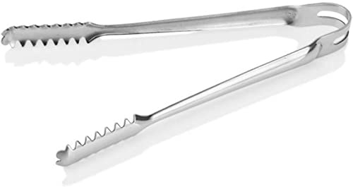 Serving Tongs， Kitchen Bar Barware Coolers Steel Stainless Carbon Barbecue Bread Food Ice Clamp Pliers
