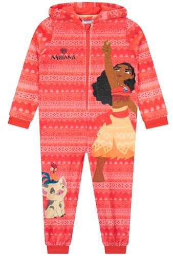 Disney Pigiama Intero Oceania, Pigiama Inter Moana, Principessa Tuta Intera Bambina