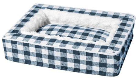 Hundebett | Und Beruhigendes Schlaf-Wärmendes Sofa Für Haustiere,Welpenbett Für Kleine Hunde Mit Rutschfester Unterseite - Wohnzimmer Sitzbank Innen Haus Hundezwinger Boden