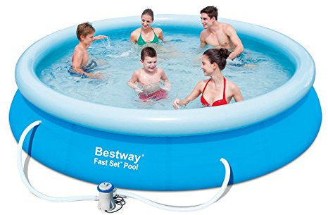 Bestway 57274 Piscina Tonda Fuori Terra autoportante 366 x 76 cm in PVC. MWS