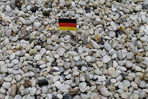Doubleyou Geovlies & Baustoffe 1kg bis 30 kg Aquariumkies - Made in Germany - Quarzsand - 8,0-16,0 mm (30 kg)