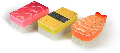 Genuine Fred 5273585 WASHABI Schwämme, Sushi-Sortiment