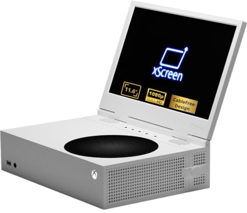 UPspec Gaming xScreen - Pantalla portátil IPS de 11.6 1080P FHD 60Hz para Xbox Series S (no incluida) - Diseño único sin Cables