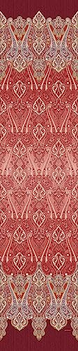 Bassetti RAGUSA Foulard aus 100% Baumwolle in der Farbe Bordeaux R1, Maße: 270x270 cm - 9325940