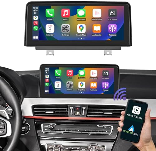 Road Top 10.25 CarPlay Screen for BMW X1 Series F48 with NBT (2015-2018) | Linux HD Screen, Car Stereo Touchscreen, Support Wireless CarPlay, Android Auto, Mirrorlink, Retains OEM Functions