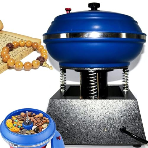 Polisseuse Vibrante Pour Bijoux De 6,2 L, Gobelet De Polissage De Bijoux, Mini Machine à Gobelet Rotatif, Finisseur Rotatif De Bijoux, Polissage Bijoux Meulage