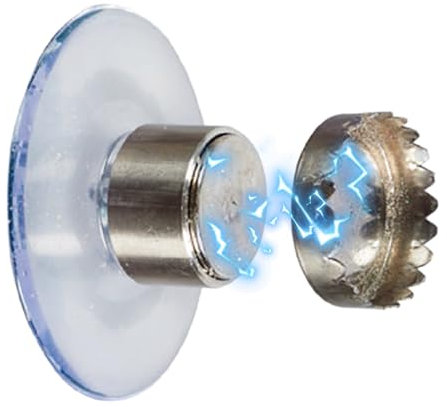 Portasapone magnetico – Portasapone da parete in acciaio inox, portasapone magnetico | Portasapone montato a parete per lavabo, doccia, cucina, bagno, bar antiruggine, organizer per sapone, Pla