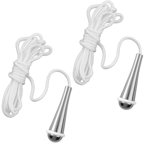Jatipy 2 Pack Bathroom Light Pull Cord Handles – Chrome Teardrop Shape for Easy Installation and Stylish Lighting Control