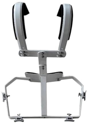 Fenteer Snare Drum Carrier Snare Drum -Kabelbaum, Percussion Instrumentgürtel mit Schultergurt -Drum -Stützsystem für Konzert