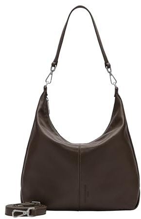 Liebeskind Berlin Umhängetasche „Paris M“ – Hobo Bag Bag aus Leder mit Schulter- und Umhängetasche-Riemen – Schultertasche, geräumiges Hauptfach mit Reißverschluss und zwei Innenfächern