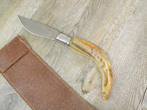Generico Coltello Artigianale Arburesa con Manico in Corno di Muflone, 24,5 cm, Sardegna