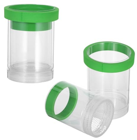 GARVALON 2 Sets Fish Tank Breeding Isolation Box for Aquarium Multifunctional Floating Fish Egg Incubator and Hatching Chamber with Suspension Design for Controlled Reproduction and Nursery