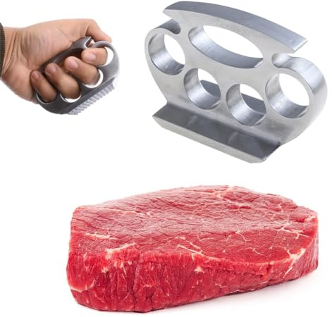 Meat Tenderizer Hammer - Heavy-Duty Aluminum Mallet for Cooking and BBQ