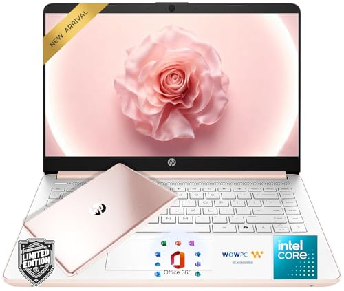 HP Ultrabook Laptop, Lightweight Notebook for Office & Study, 16GB RAM Memory, 192GB SSD + 1TB Cloud Storage, Intel Processor, Reliable Performance, HD Display, Long Battery Life
