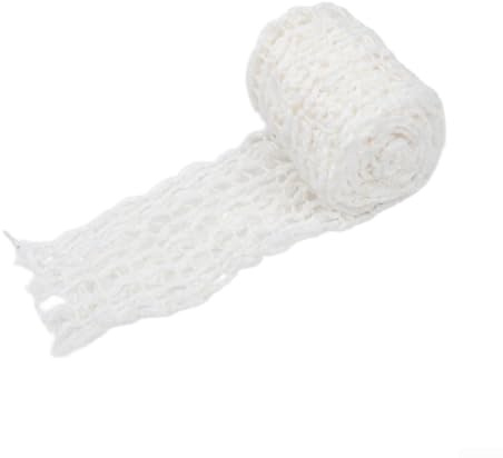 Linnkyfloa Schinken-Fleischnetz, elastisches 18-Loch-Kochnetz, Braten und Aushärten von Fleisch, lebensmittelechtes Polyester-Wickel-Metzger-Stil (1 m)