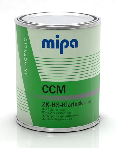 Mipa 2K HS klarlack matt – VOC – nyhet! 1 liter ..