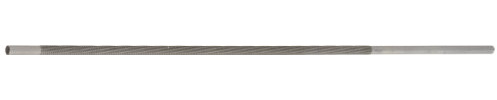 Nicholson - 02144N - Lima de mano redonda para sierra de cadena, corte de molete, patrón americano, 6 pulgadas de longitud, 1/8 pulgadas de diámetro en caja (paquete de 1)