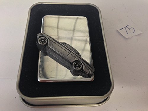 Classic Capri 3D Flip Top Benzinfeuerzeug Winddicht Silber nachfüllbar ref75