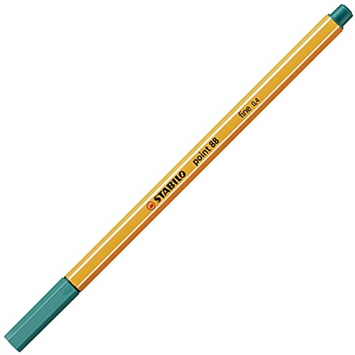 Fineliner - STABILO point 88 - Einzelstift - türkisblau