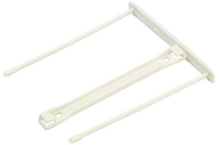Fellowes E212 Fastener Rilegatori Passo, 80 mm, Confezione da 12 Pezzi, Bianco