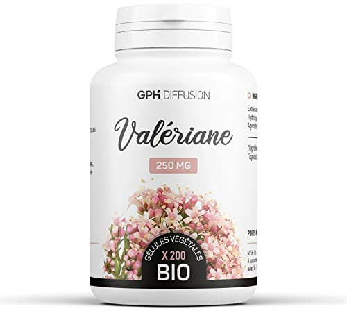 Valériane Bio - 250 mg - 200 gélules végétales