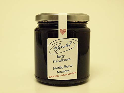 Mirtillo Rosso Montano confettura extra 340 gr. Regiohof
