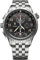 Victorinox Men's Airboss Mach 9 - Chronograph Black Edition Swiss Made Automatic Stainless Steel Watch 241722