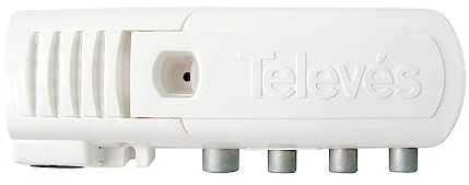 Televes Televãs Cable de TV Mástil Amplificador de 20 Db, 47 694 MHz, This Is An Easy-To-Use Amplifier (9739015487)