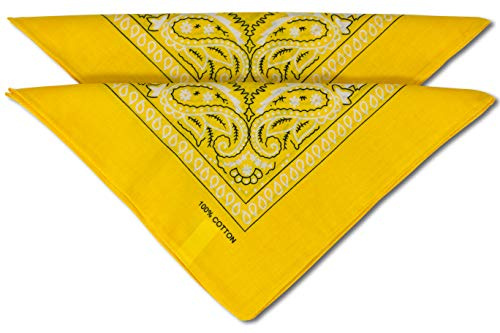 fashionchimp Nicki-Halstuch aus 100% Baumwolle im 2er Set, Unisex Bandana, AZO-Frei