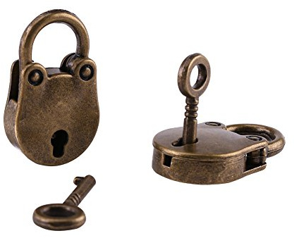 Vorhängeschlösser Vintage Vorhängeschlösser 3 Sets Vintage Schlüssel Vorhängeschlösser Tagebuch Freund