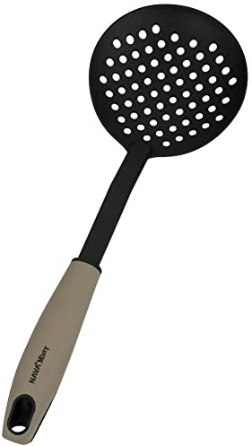 NAVA Schaumkelle Schaumlöffel MISTY aus Nylon zum Abseihen von Nudeln Klößen Teigtaschen 34 cm