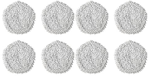 Gathukila Lot de 8 chiffons pour aspirateur robot W10/W10 Pro