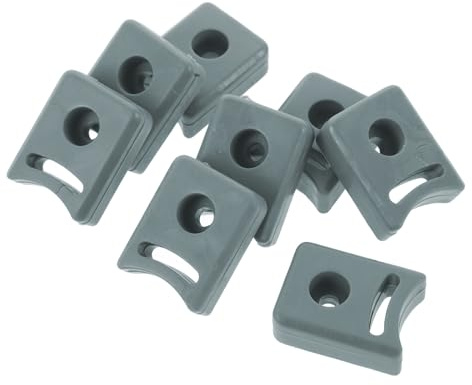 OSALADI 8 Pièces Butoir De Guidage pour Porte De Douche Coulissante Anti-Collision Butées De Porte pour De Douche Coulissante