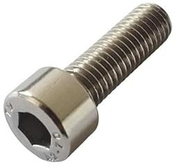 Zylinderschrauben M8 x 25 mm Edelstahl A2-70 DIN 912 mit Innensechskant Zylinderkopf - ISK Schrauben (Gewinde: M8, Länge: 25 mm, Menge: 25 St.)