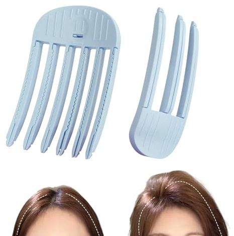TELAIN Wind Shaping Comb Set 2-Teilig, Volumen Kamm Für Müheloses Haarstyling, Unisex Haar Tool Für Voluminöse Und Schöne Ponyfrisuren In Minuten